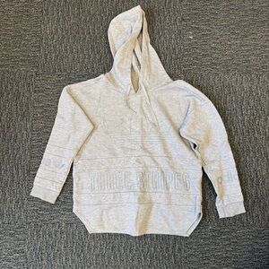 Adidas Gray Hoodie with Reflective Stripes